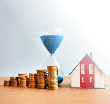 Save Money to home - real estate investment concept