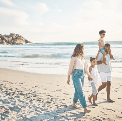Go for a walk on the beach
