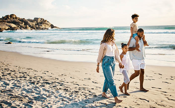 Go for a walk on the beach
