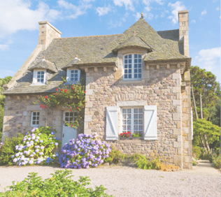 Beautiful house in french brittany typical